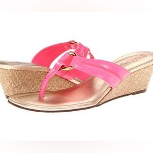 Lilly Pulitzer Women’s Pink Sandals, size 8